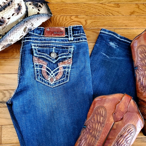 Grace In LA Bootcut Jeans Customized - Picture 2 of 14